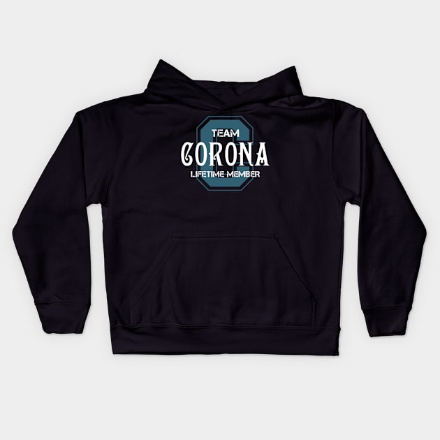 CORONA Kids Hoodie by TANISHA TORRES